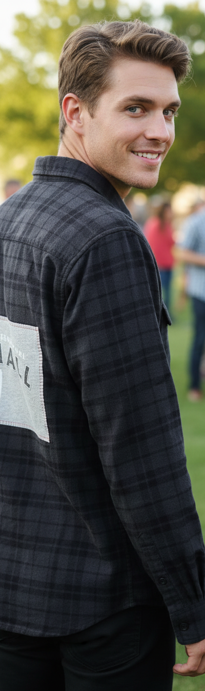 Restyled Flannel Shirt 