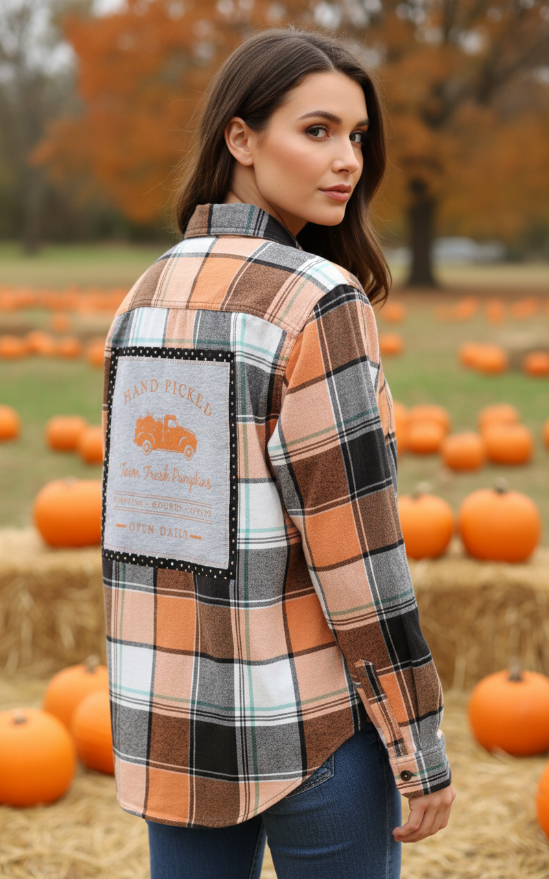 Restyled Flannel Shirt