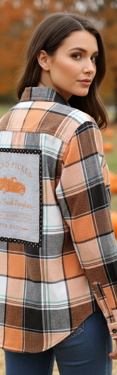 Restyled Flannel Shirt