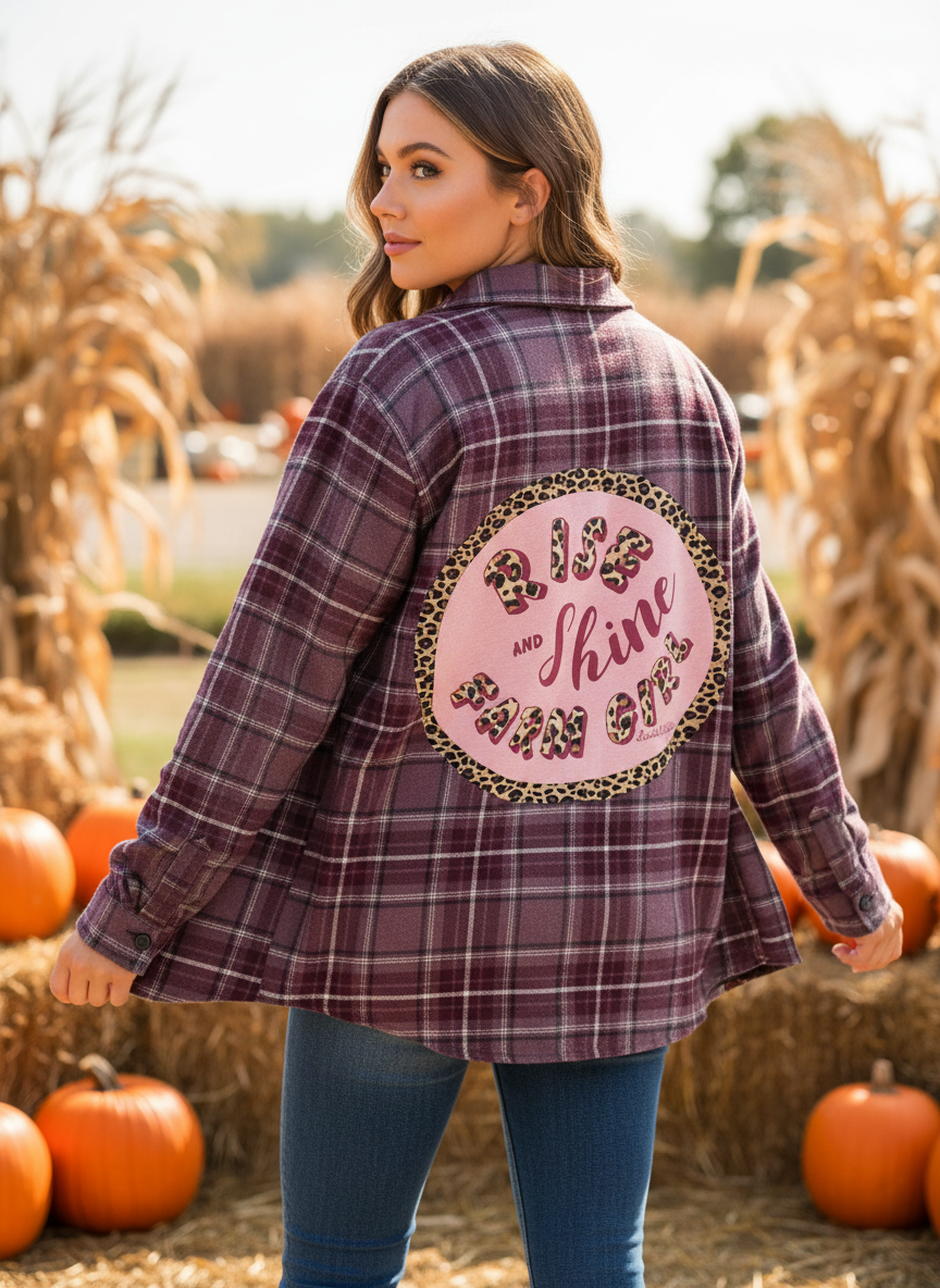 Restyled Flannel Shirt 