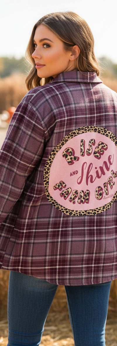Restyled Flannel Shirt