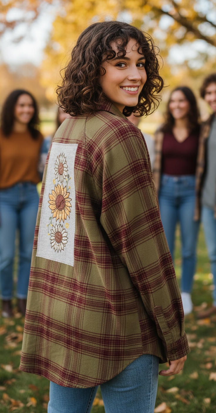 Restyled Flannel Shirt