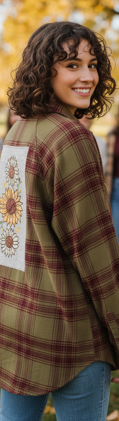 Restyled Flannel Shirt