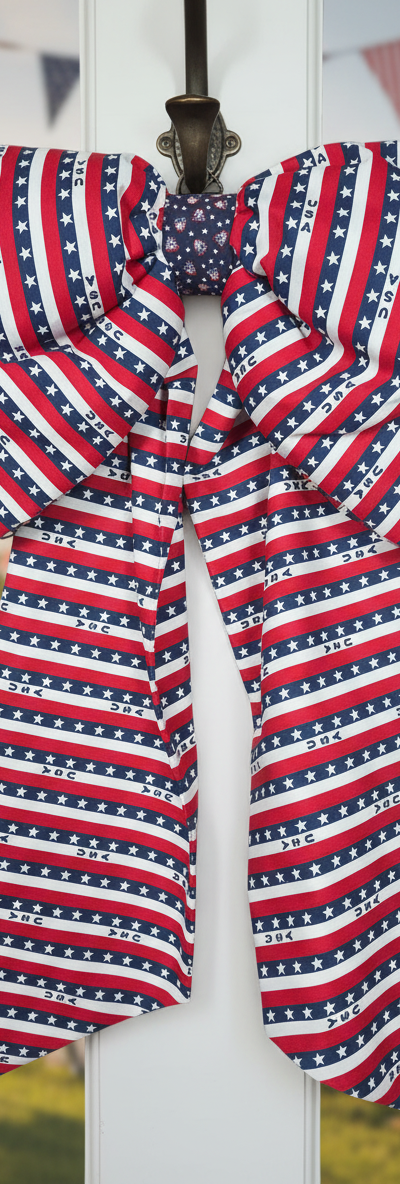 Patriotic BIG Bow