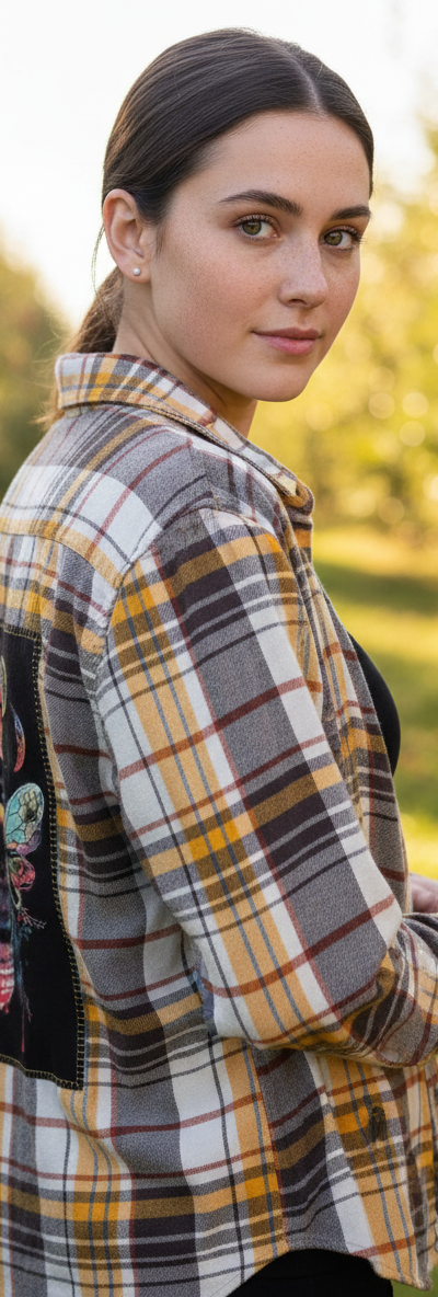 Restyled Flannel Shirt