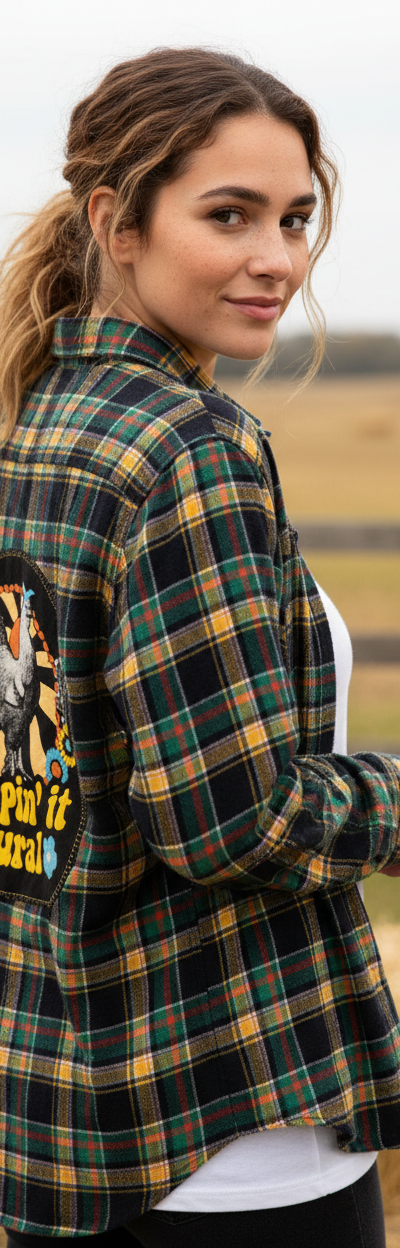 Restyled Flannel Shirt
