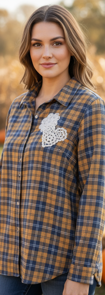 Restyled Flannel Shirt