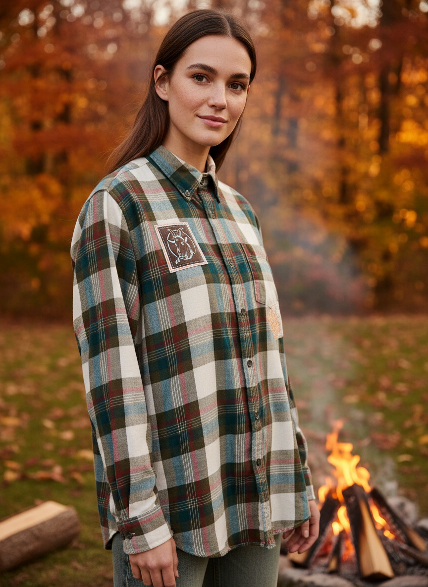 Restyled Flannel Shirt