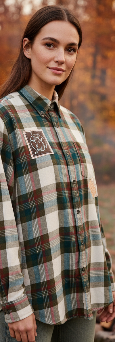 Restyled Flannel Shirt