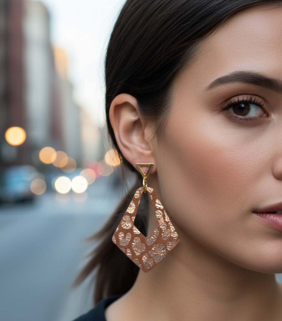 Leather Earrings