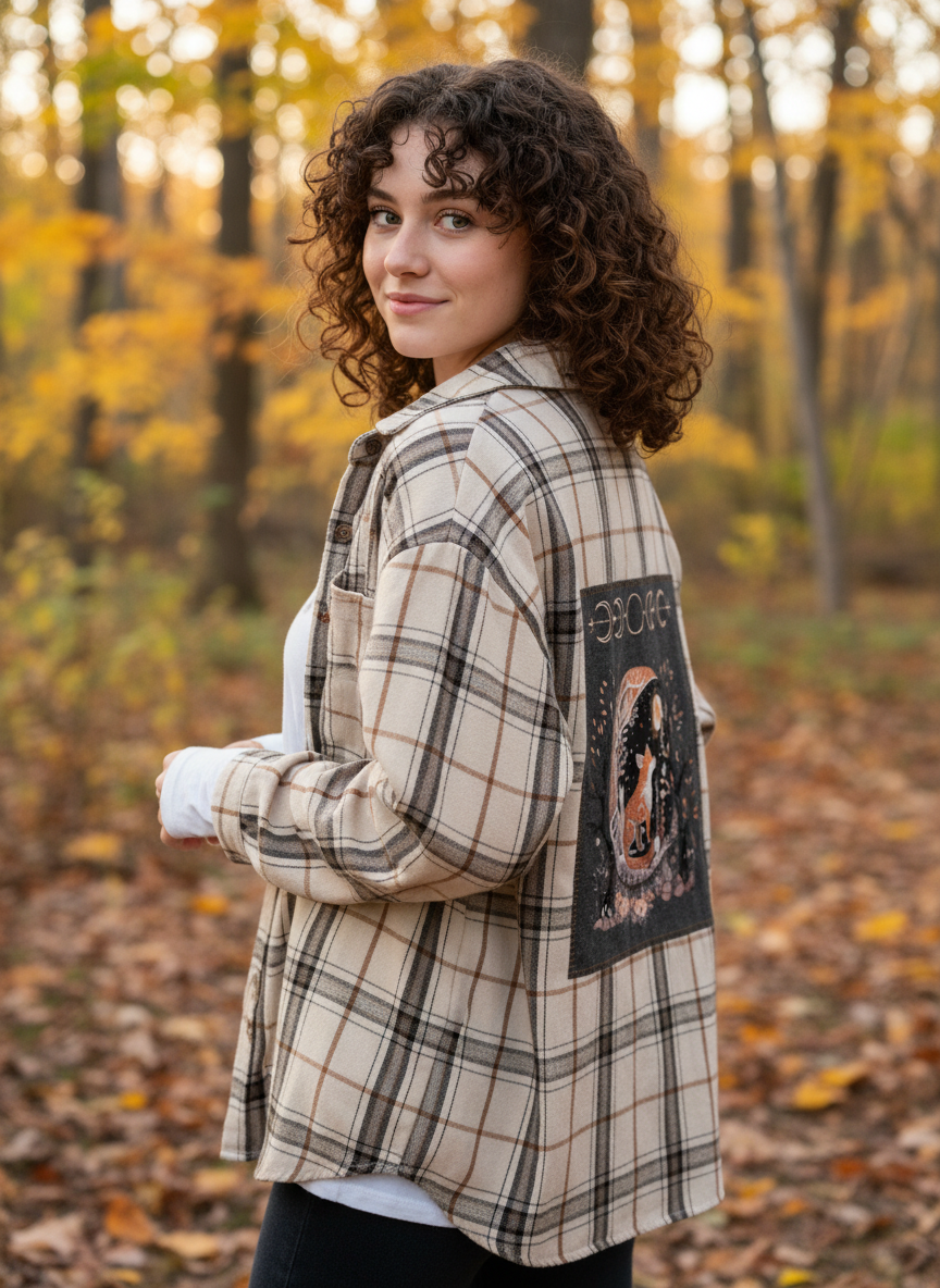 Restyled Flannel Shirt