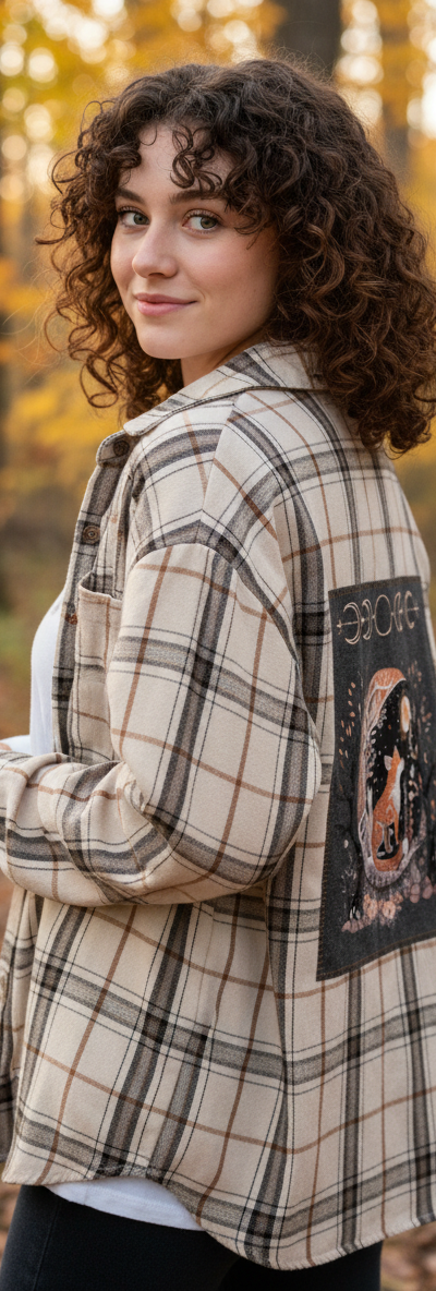 Restyled Flannel Shirt