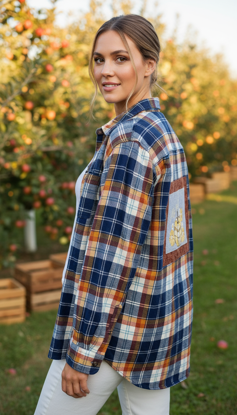 Restyled Flannel Shirt