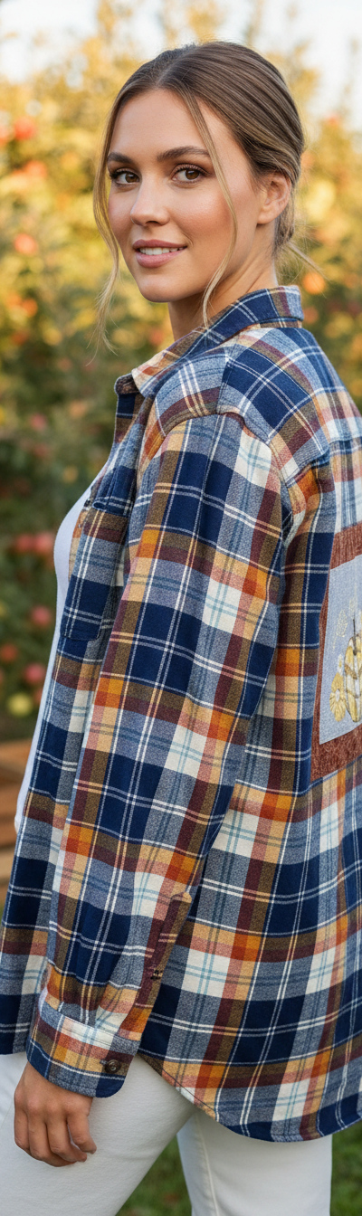 Restyled Flannel Shirt