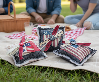 Patriotic Pillow Tucks