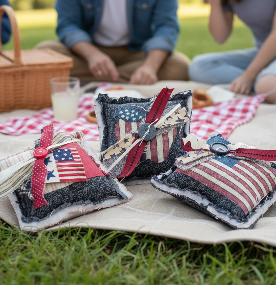 Patriotic Pillow Tucks