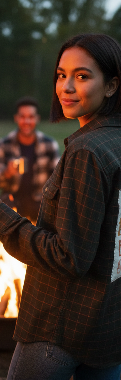 Restyled Flannel Shirt