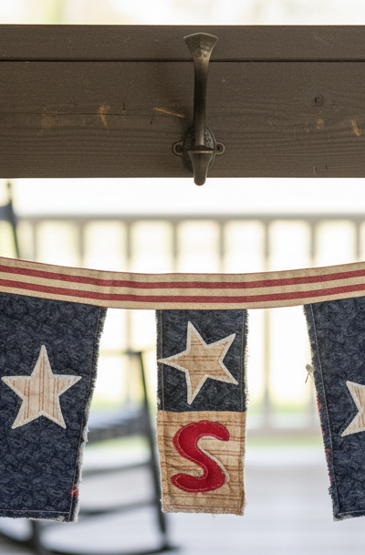 Patriotic garland