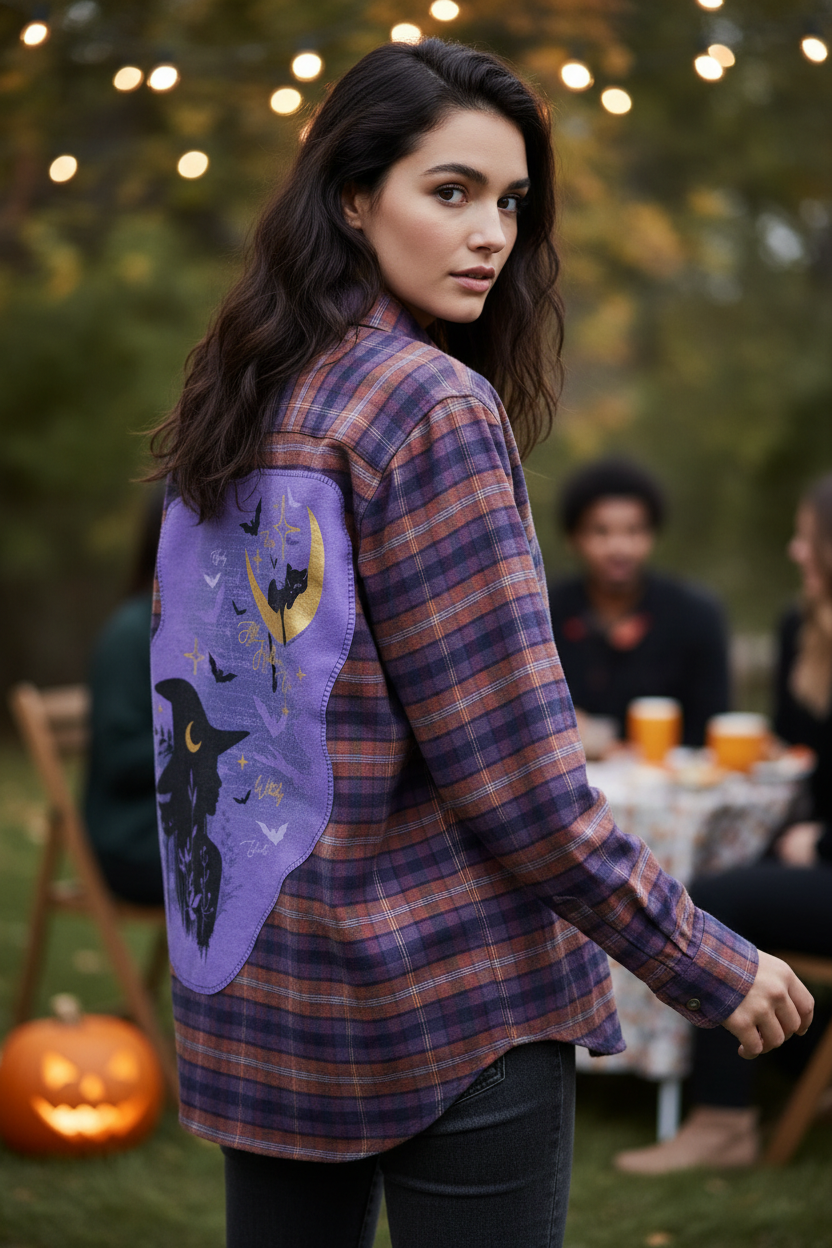Restyled Flannel Shirt
