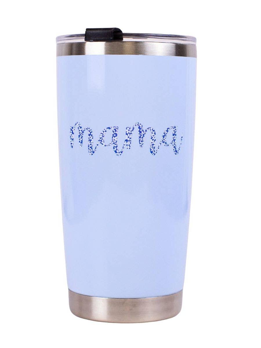 Ditsy Floral Mama Tumbler   Illusion/Ultramrine   20oz.