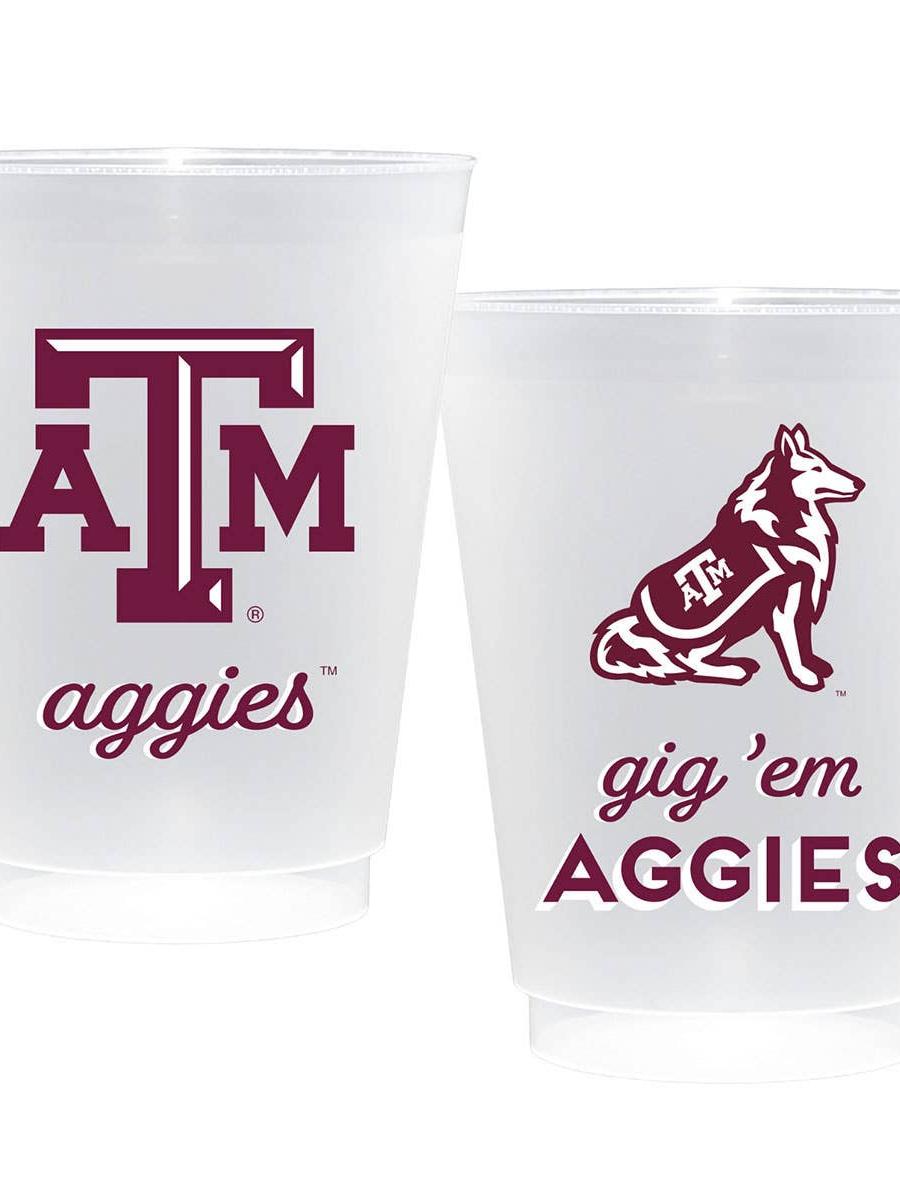 Texas A&M Aggies NCAA Frost Flex Cups (Set of 10)