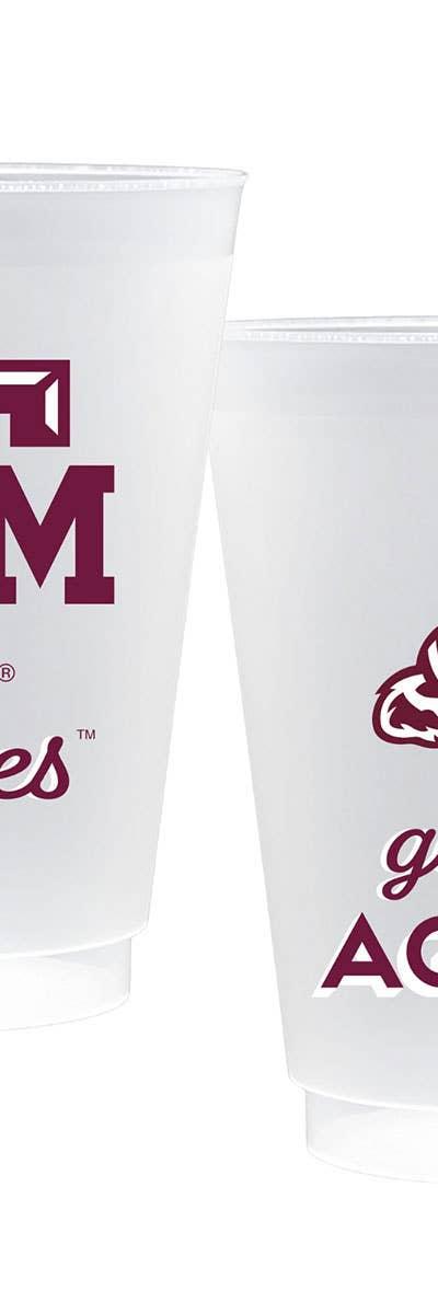 Texas A&M Aggies NCAA Frost Flex Cups (Set of 10)