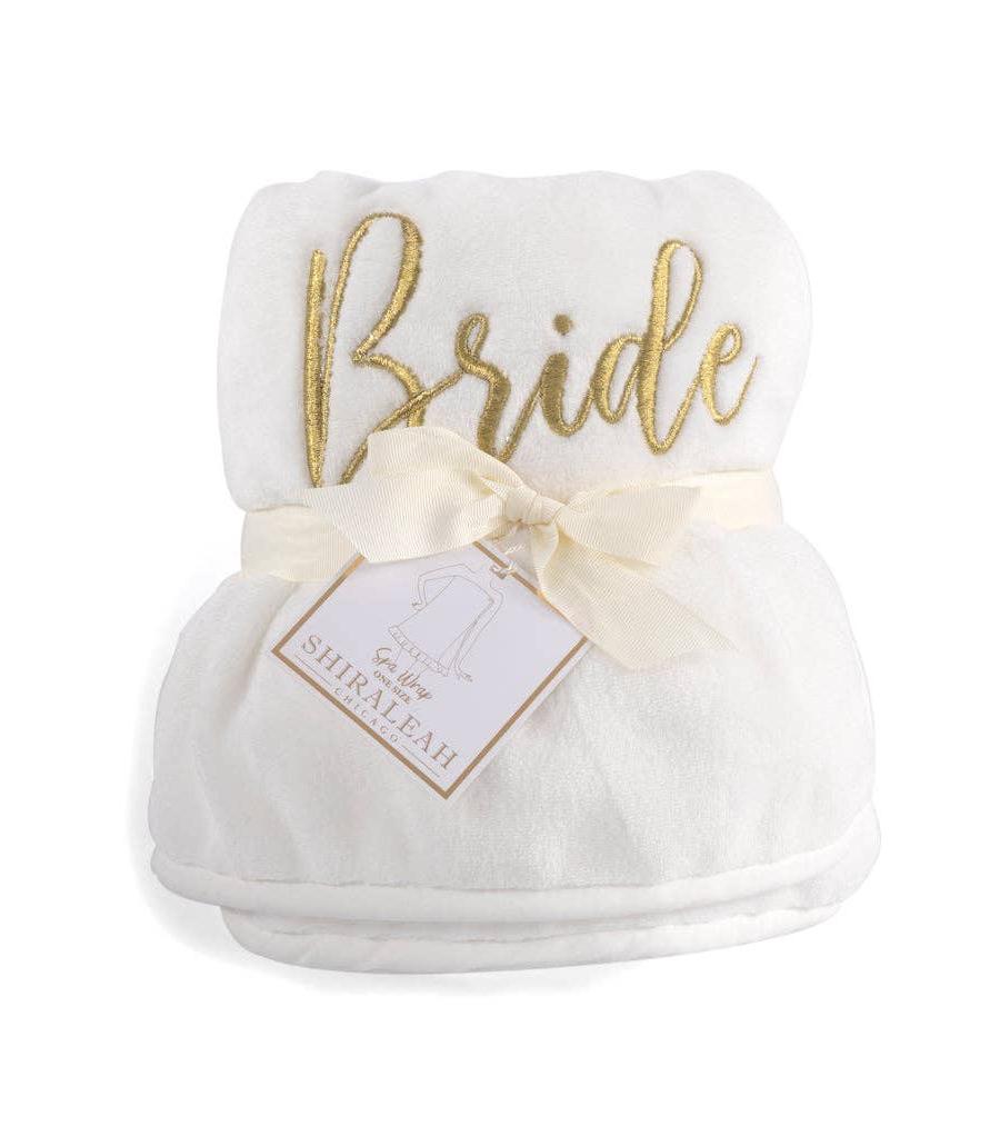 "BRIDE" SPA WRAP, IVORY