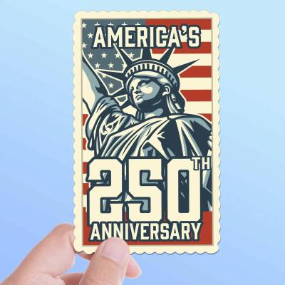 America's 250th Anniversary Stamp Sticker