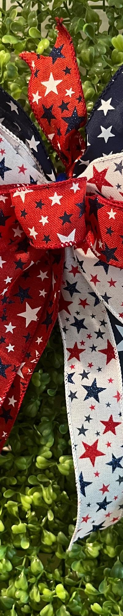 Large Patriotic decorative bow