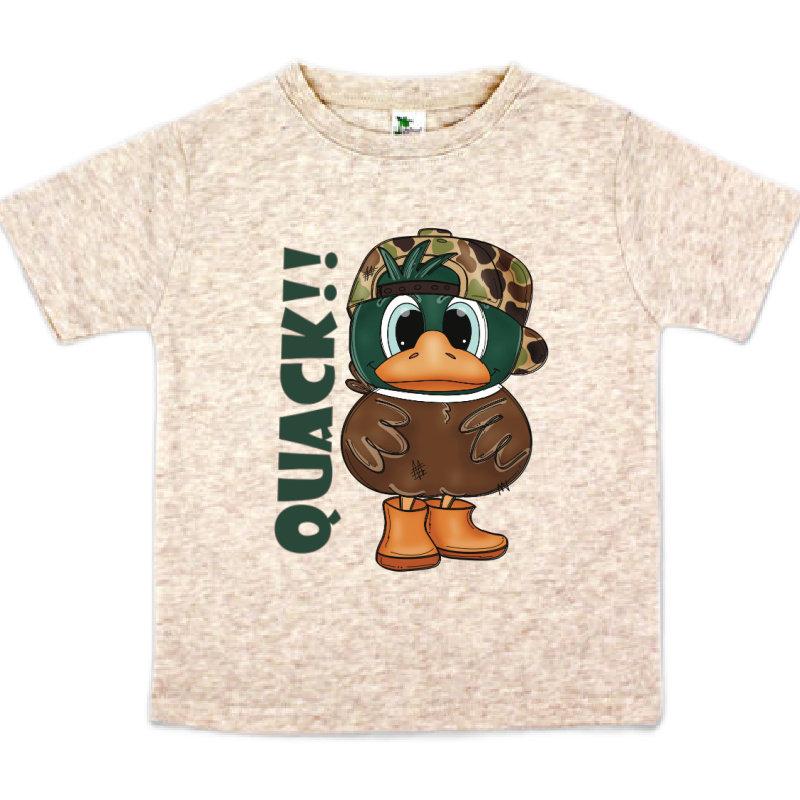 Kids Camo Duck Tee Humor