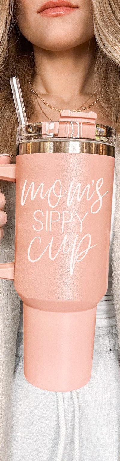Mom's Sippy Cup Tumbler