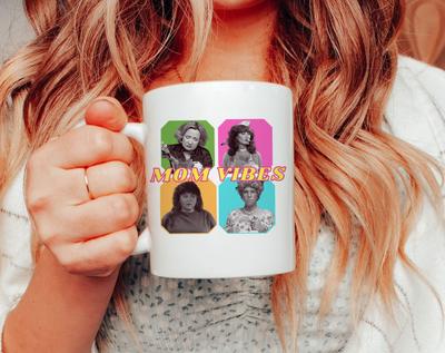 Mom Vibes 90's Shows Coffee Mug