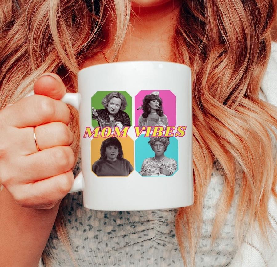 Mom Vibes 90's Shows Coffee Mug