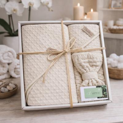 Beige Towel Gift Box