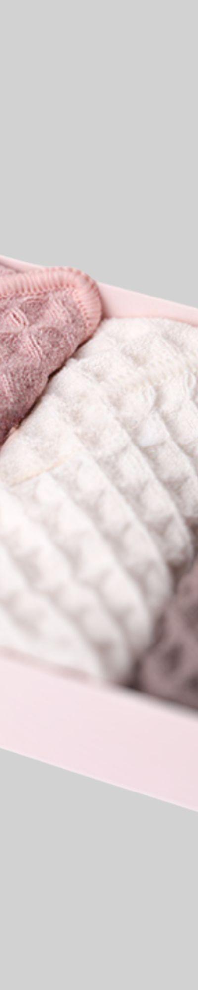 Waffle Weave Towel Gift Set Beige/Blush/Blue