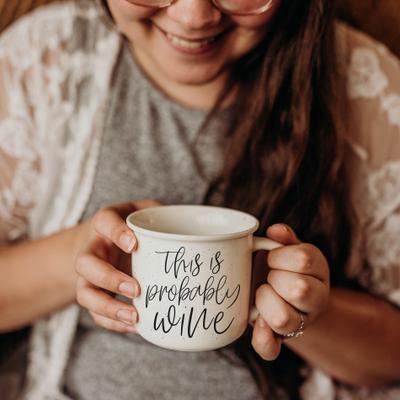 Probably Wine Coffee Mug