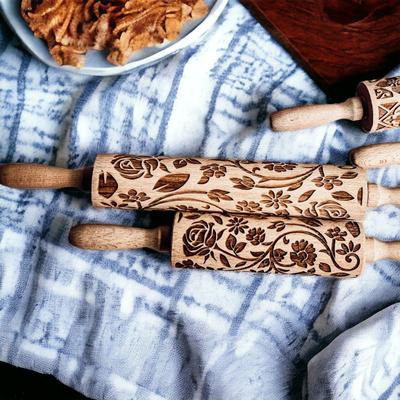 Floral Style Rolling Pin