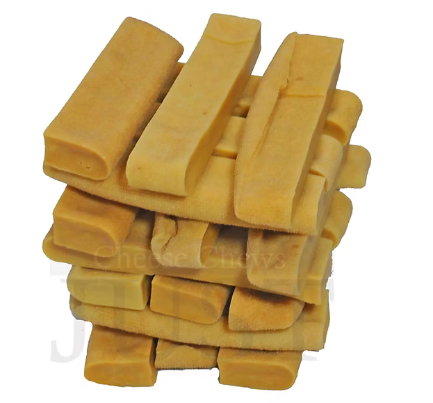 Medium. Yak Chew 5-6 oz for dogs <55lbs