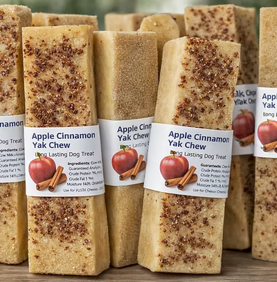 Cinnamon Apple Himalayan Yak Cheese Chew MD/Small