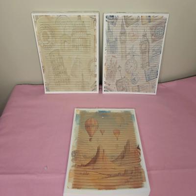 Notepad -Travel Collection 3 pack