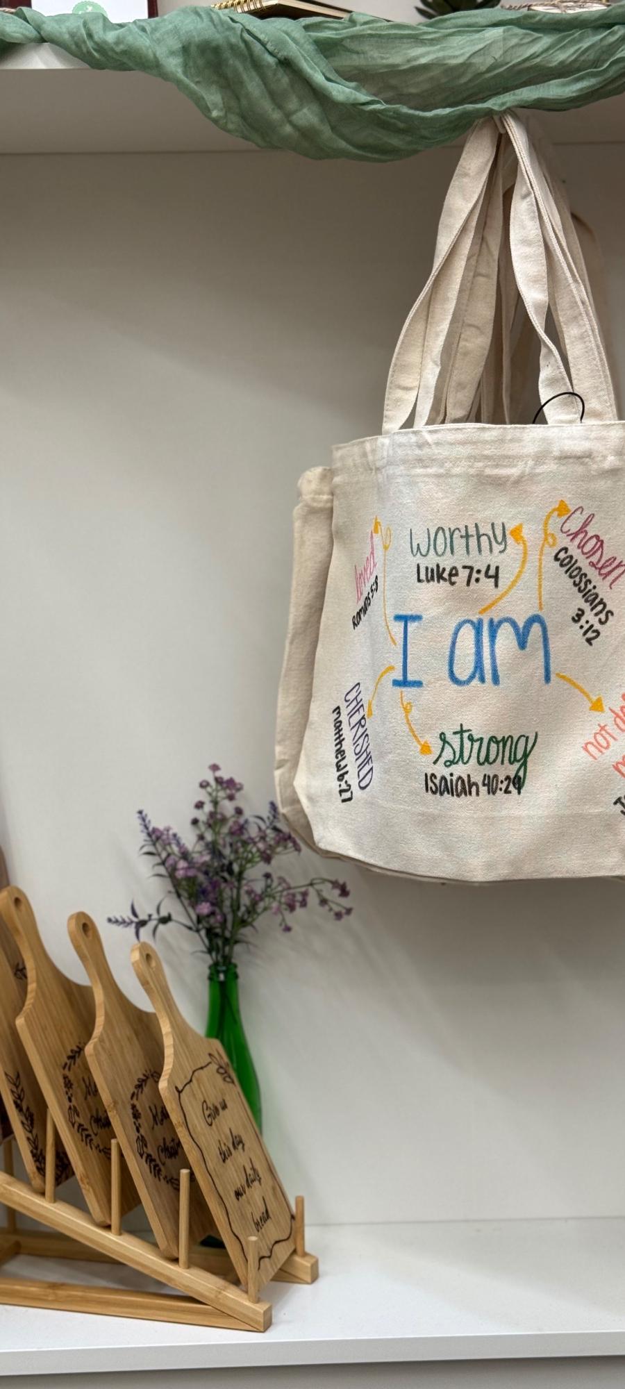 Hand Painted Tote Bags