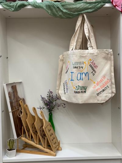 Hand Painted Tote Bags