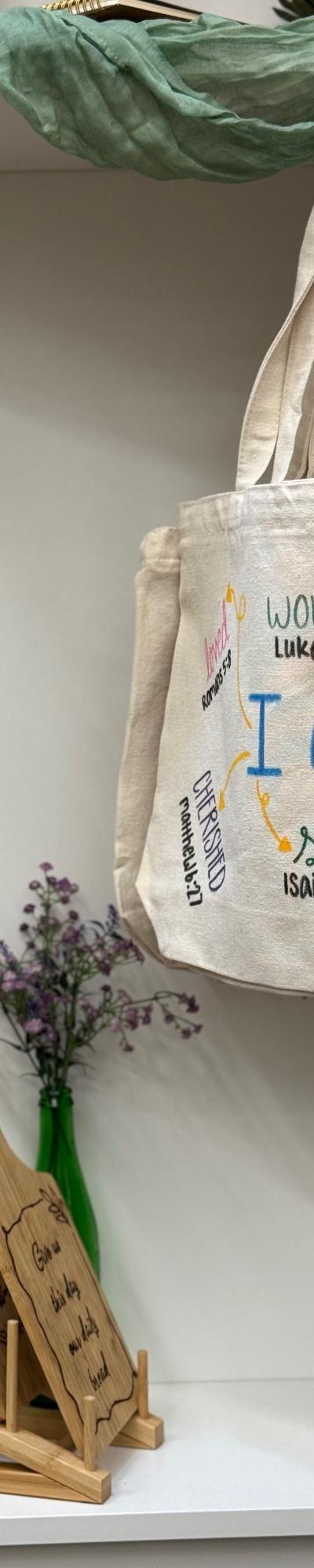 Hand Painted Tote Bags