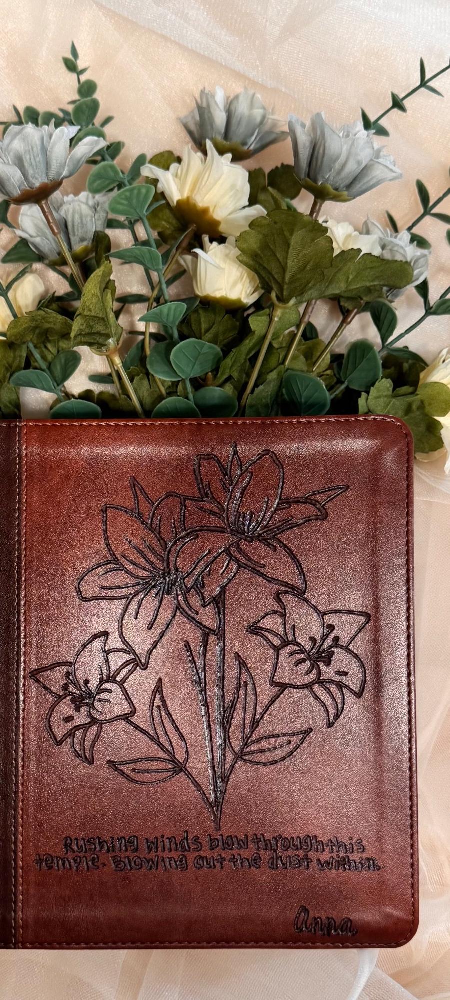 Custom Engraved Bible