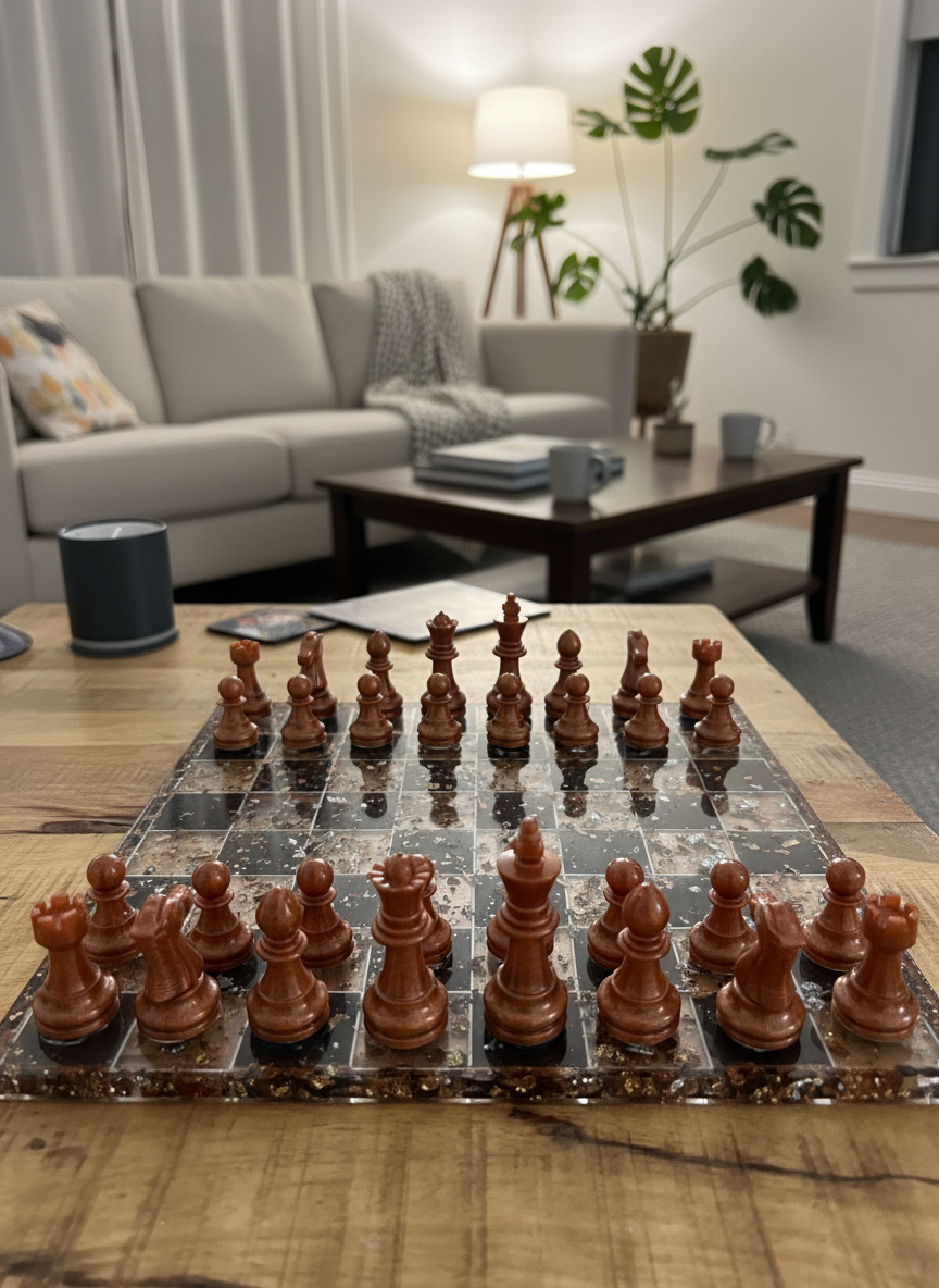 Handcrafted Chess Set 