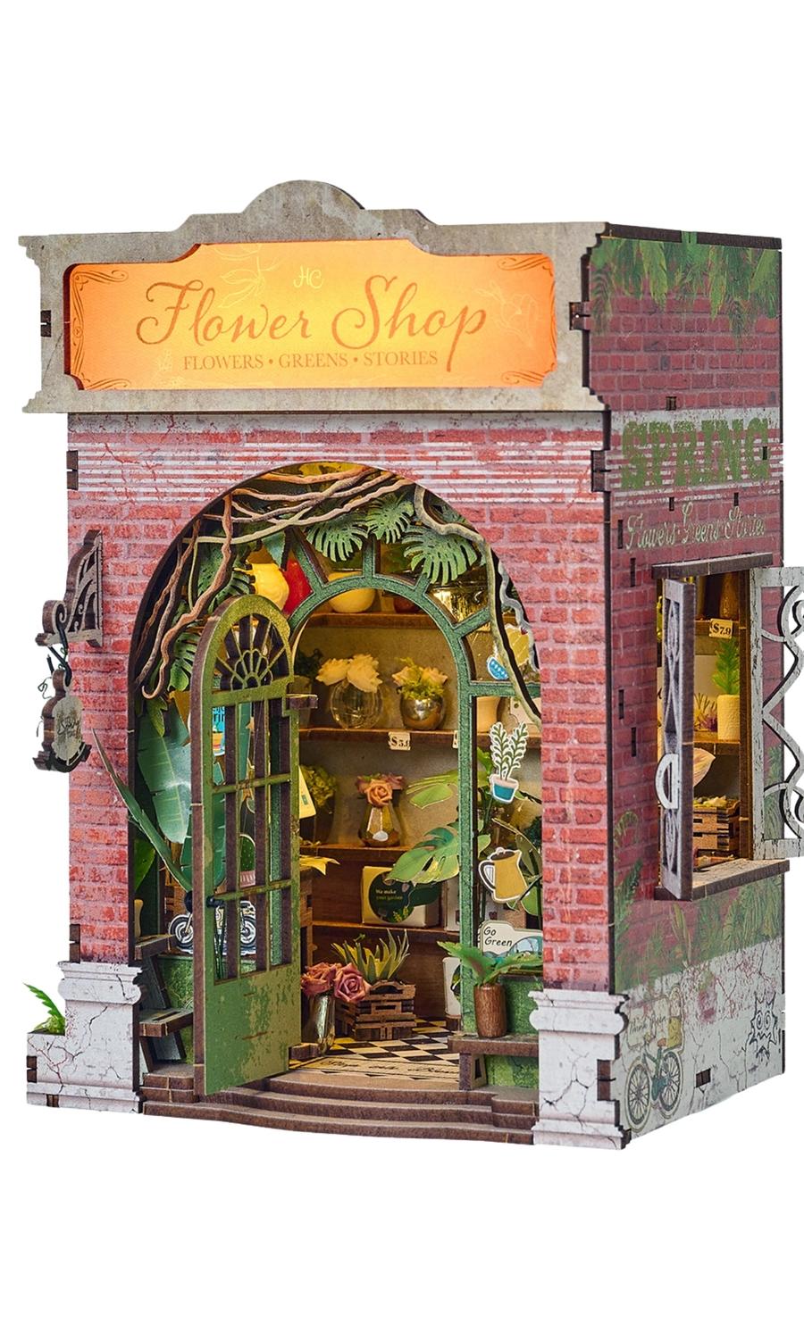 Diy Book Nook: Rustic Flower Shop