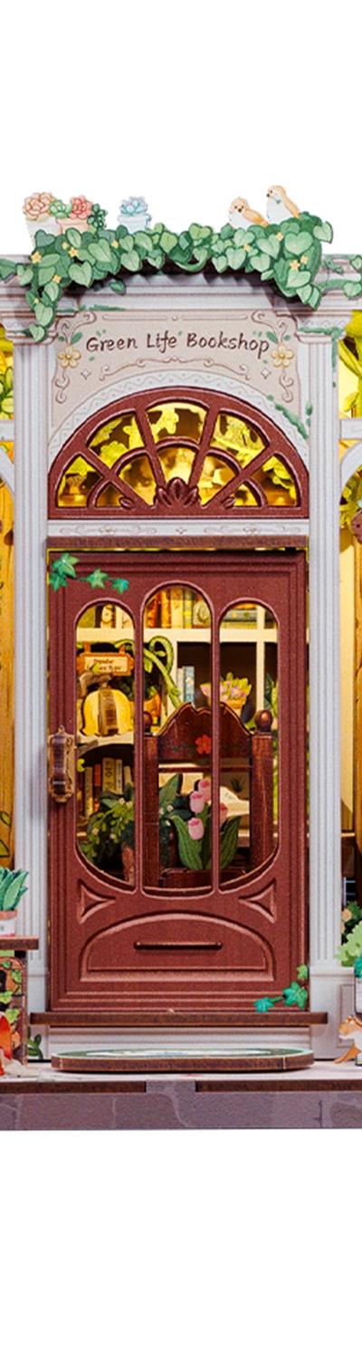 DIY Book Nook: Green Life Book Shop