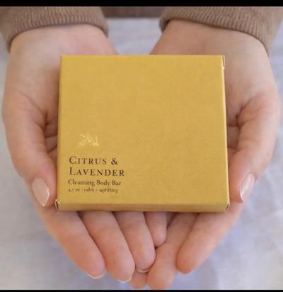 Cleansing Body Bars | Citrus & Lavender  
