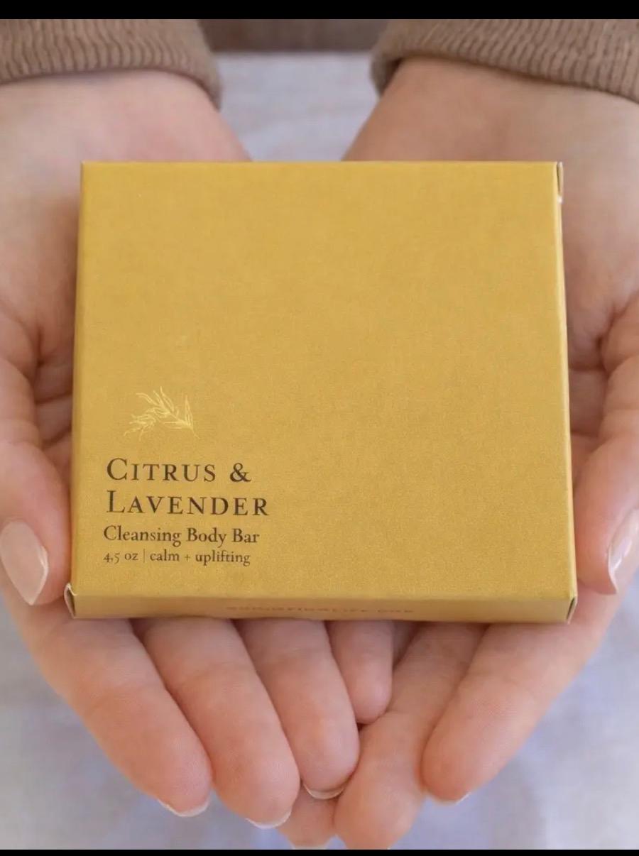 Cleansing Body Bars | Citrus & Lavender  