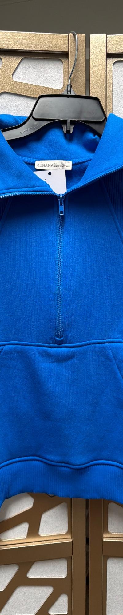 Blue sweatshirt 